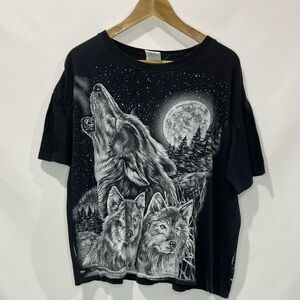 Vintage Cropped Wolfe Tee